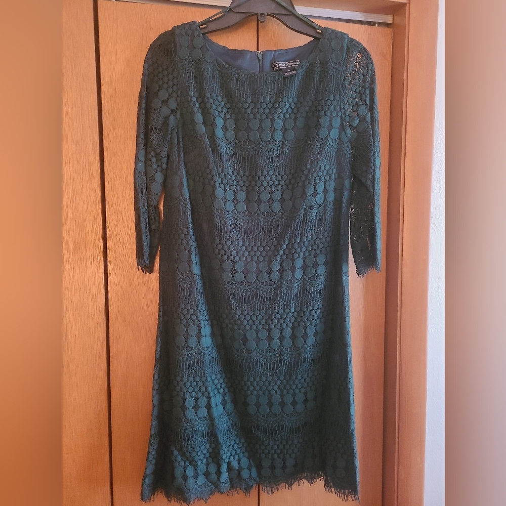 Jessica Howard Green Dress Size 8